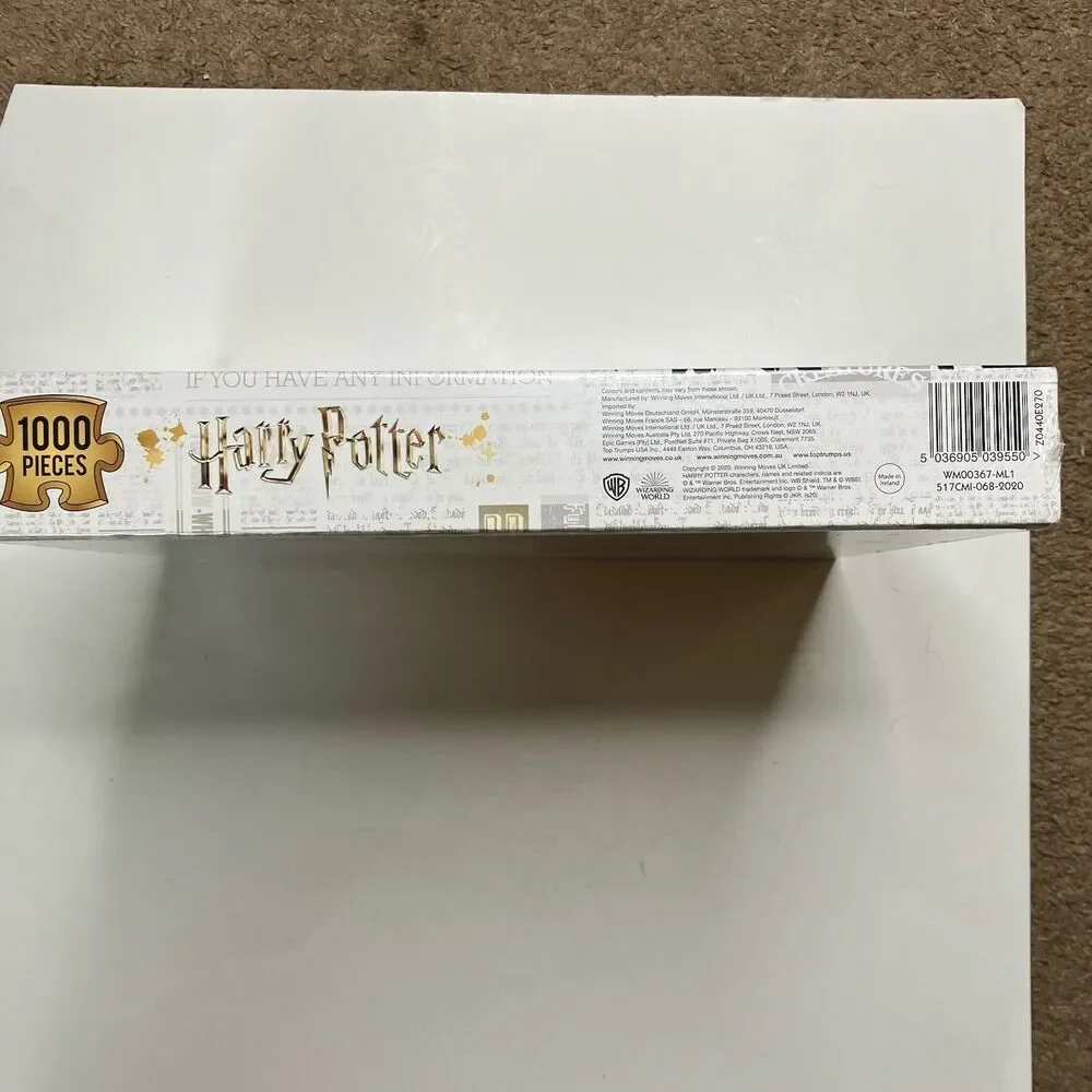 Harry Potter The Secret Horcrux  1000 Piece Jigsaw Puzzle NEW Sealed